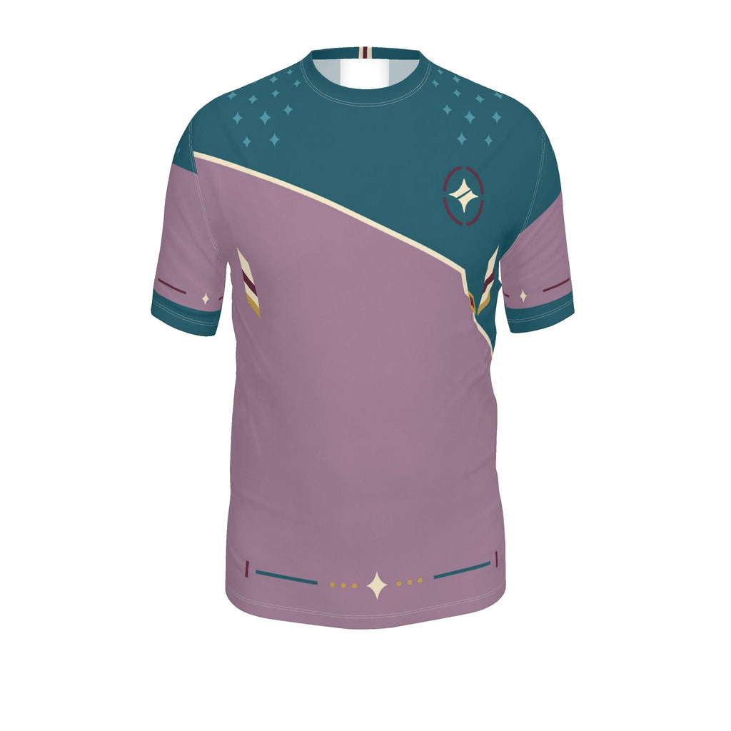 Orchid Mantle Regular-Fit Cotton T-Shirt — original garment front view