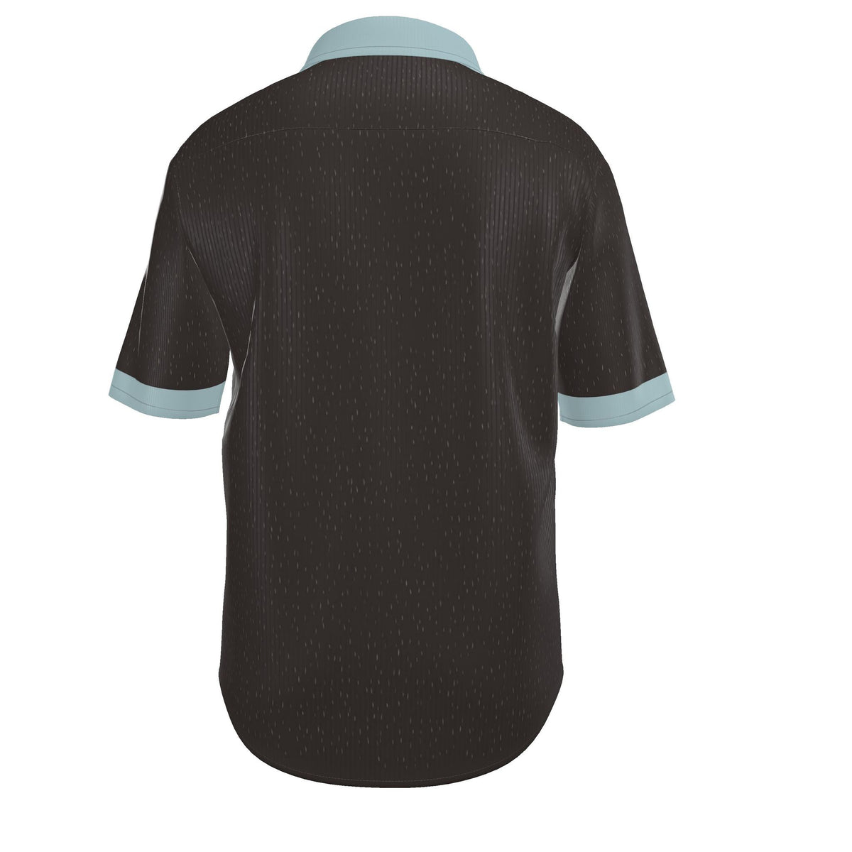 Espresso Mist Luxury 100% Silk Satin Button-Down Shirt