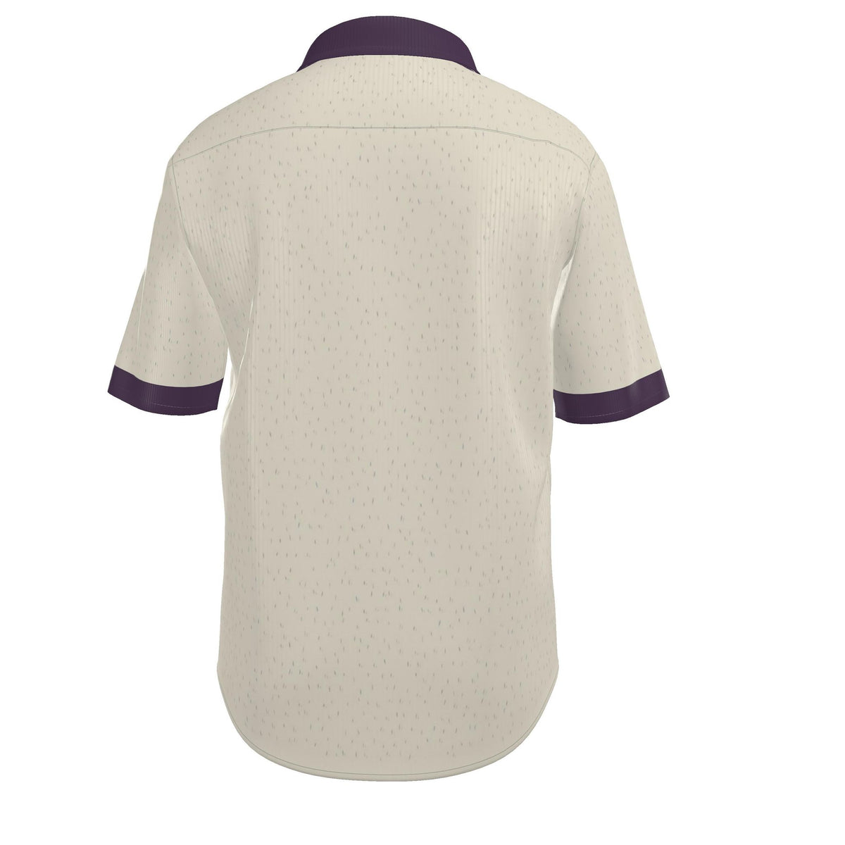 Pearl Aubergine Luxury 100% Silk Satin Button-Down Shirt