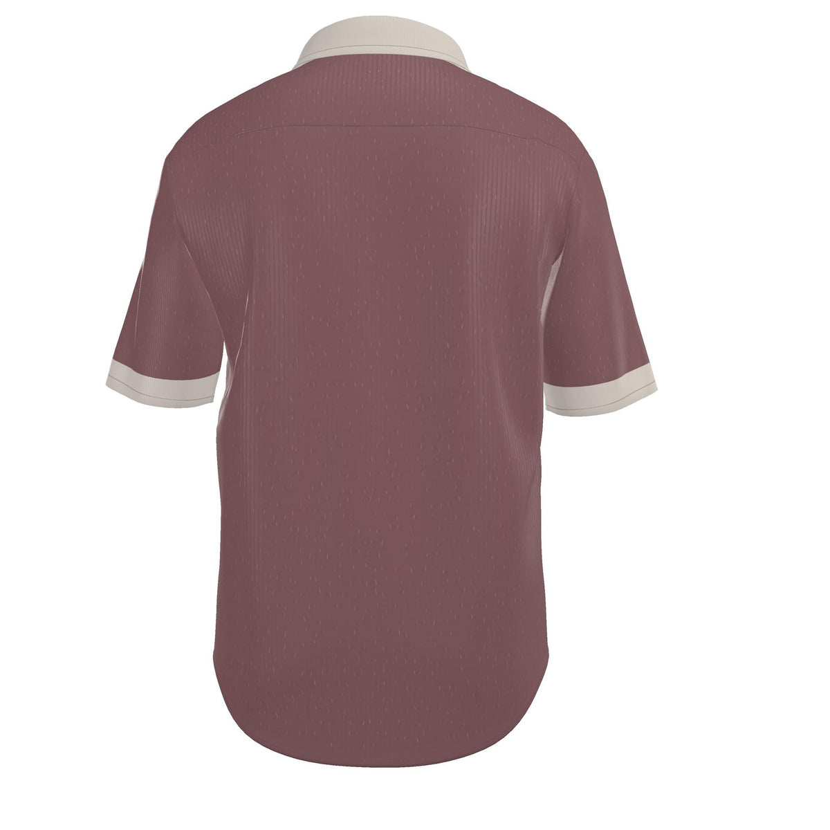Rosewood Pearl Luxury 100% Silk Satin Button-Down Shirt