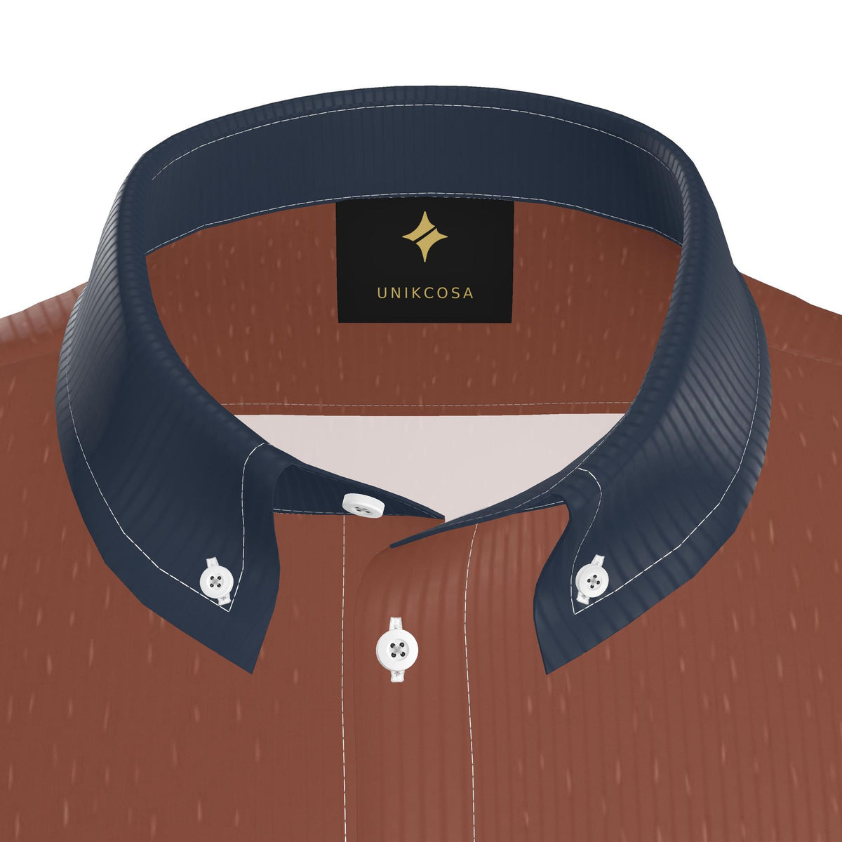 Auburn Night Luxury 100% Silk Satin Button-Down Shirt