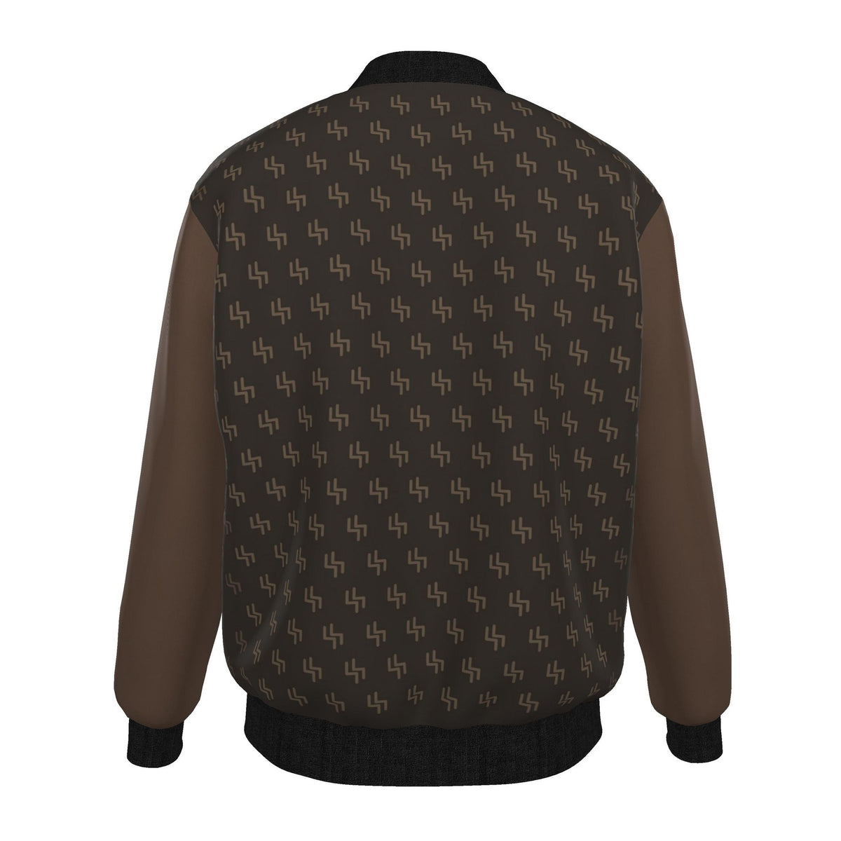 Bronze Loom Luxury Duchess Satin Bomber Jacket