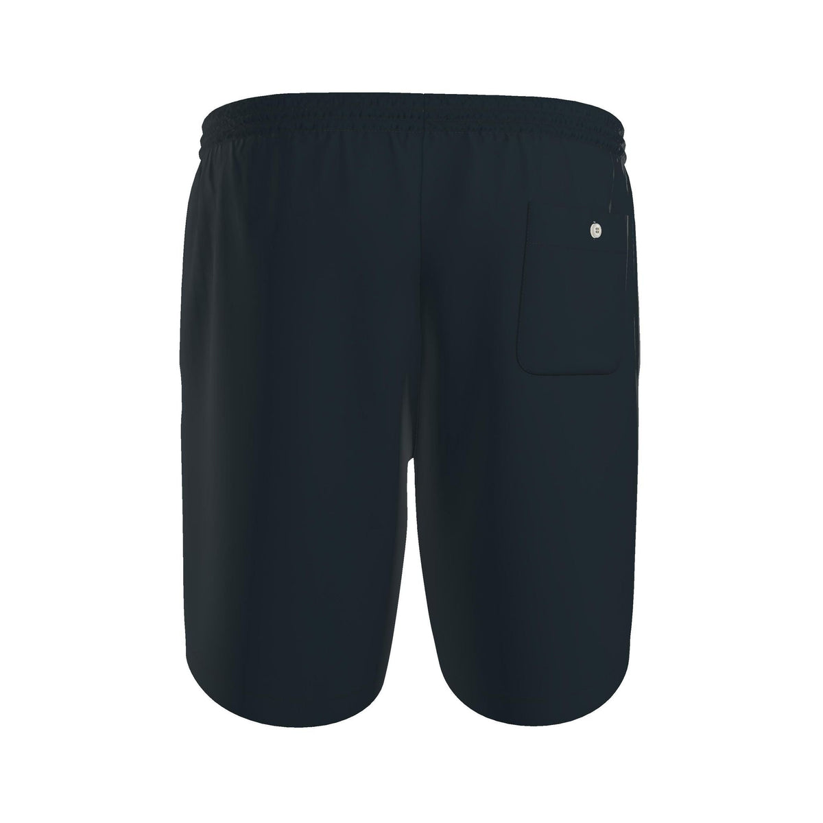 Ink Papaya: original shorts back garment view.