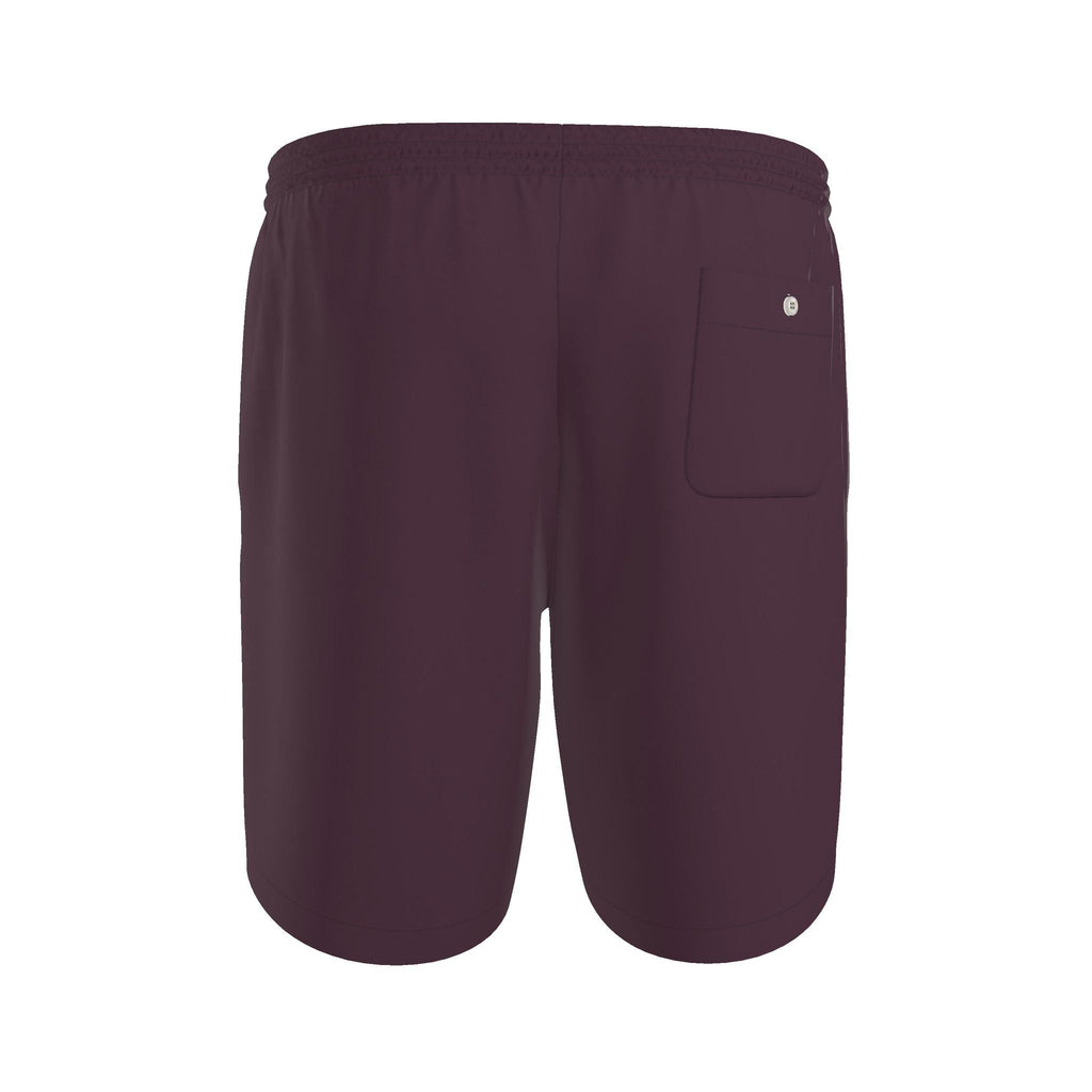 Fig Sandstone: original shorts back garment view.