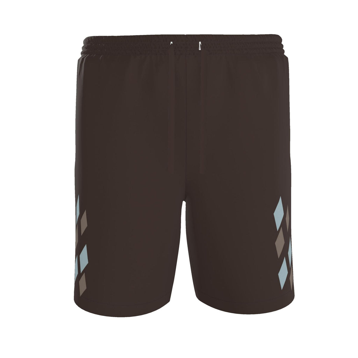 Cocoa Glacier: original shorts front garment view.
