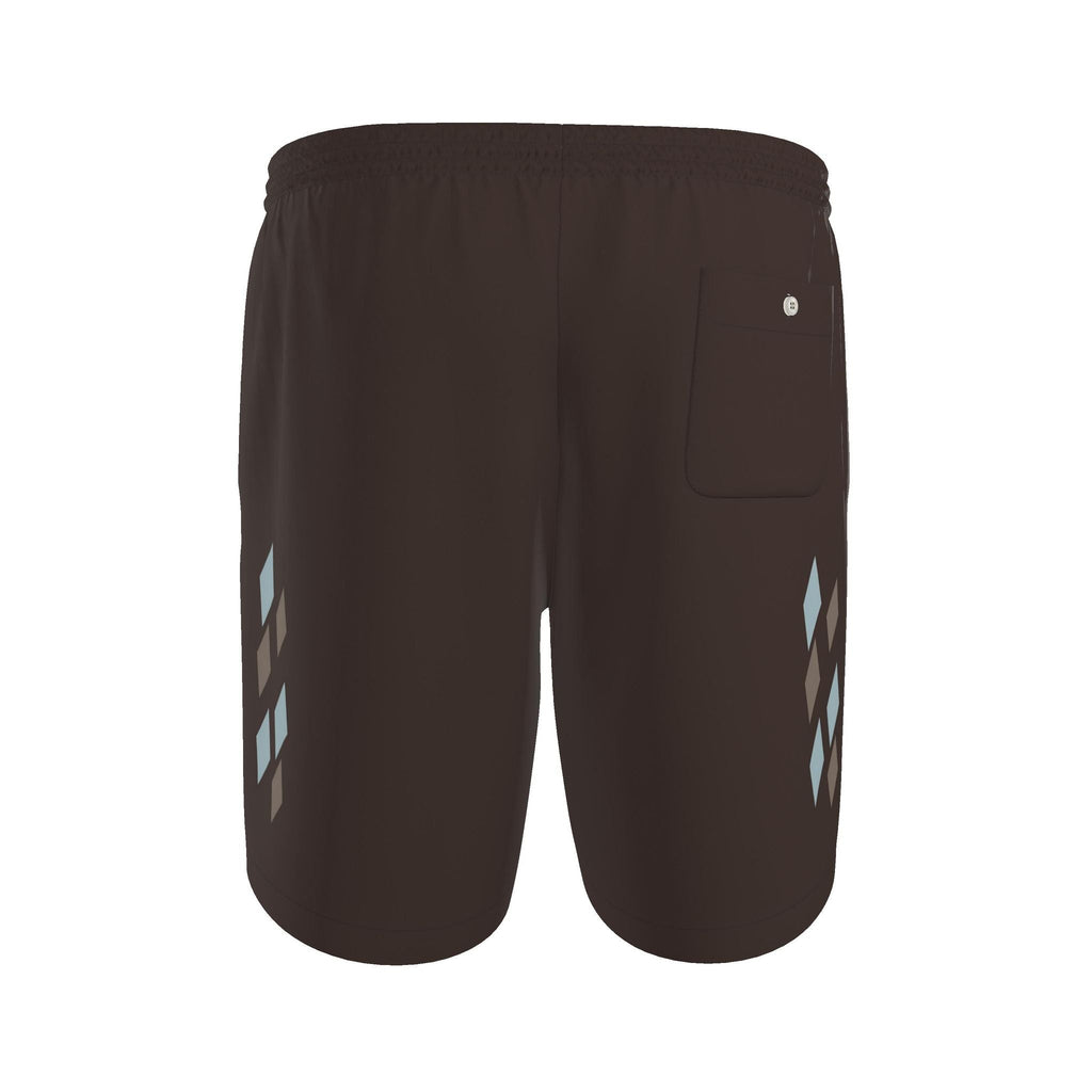 Cocoa Glacier: original shorts back garment view.