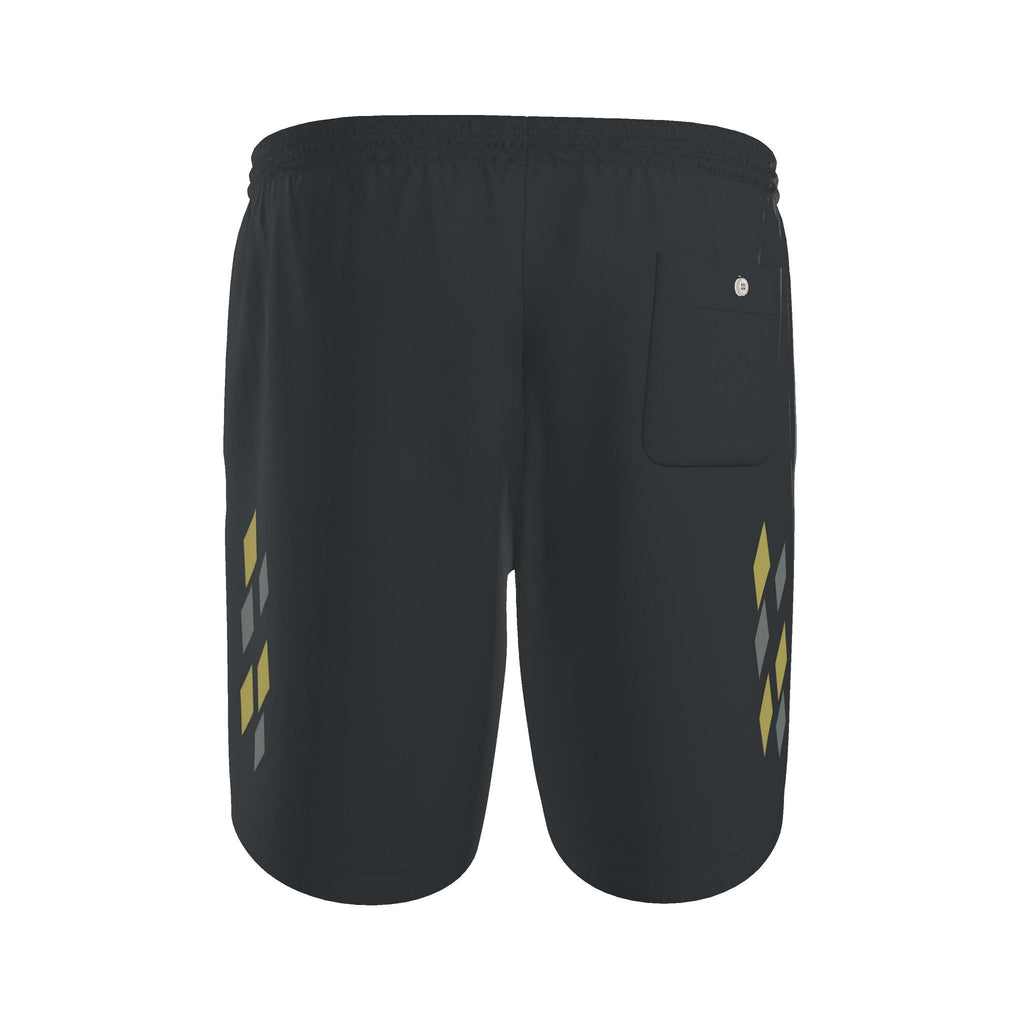 Graphite Citrine: original shorts back garment view.