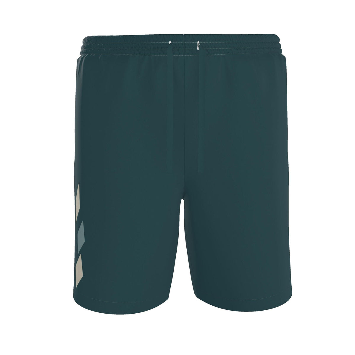 Petrol Oyster: original shorts front garment view.