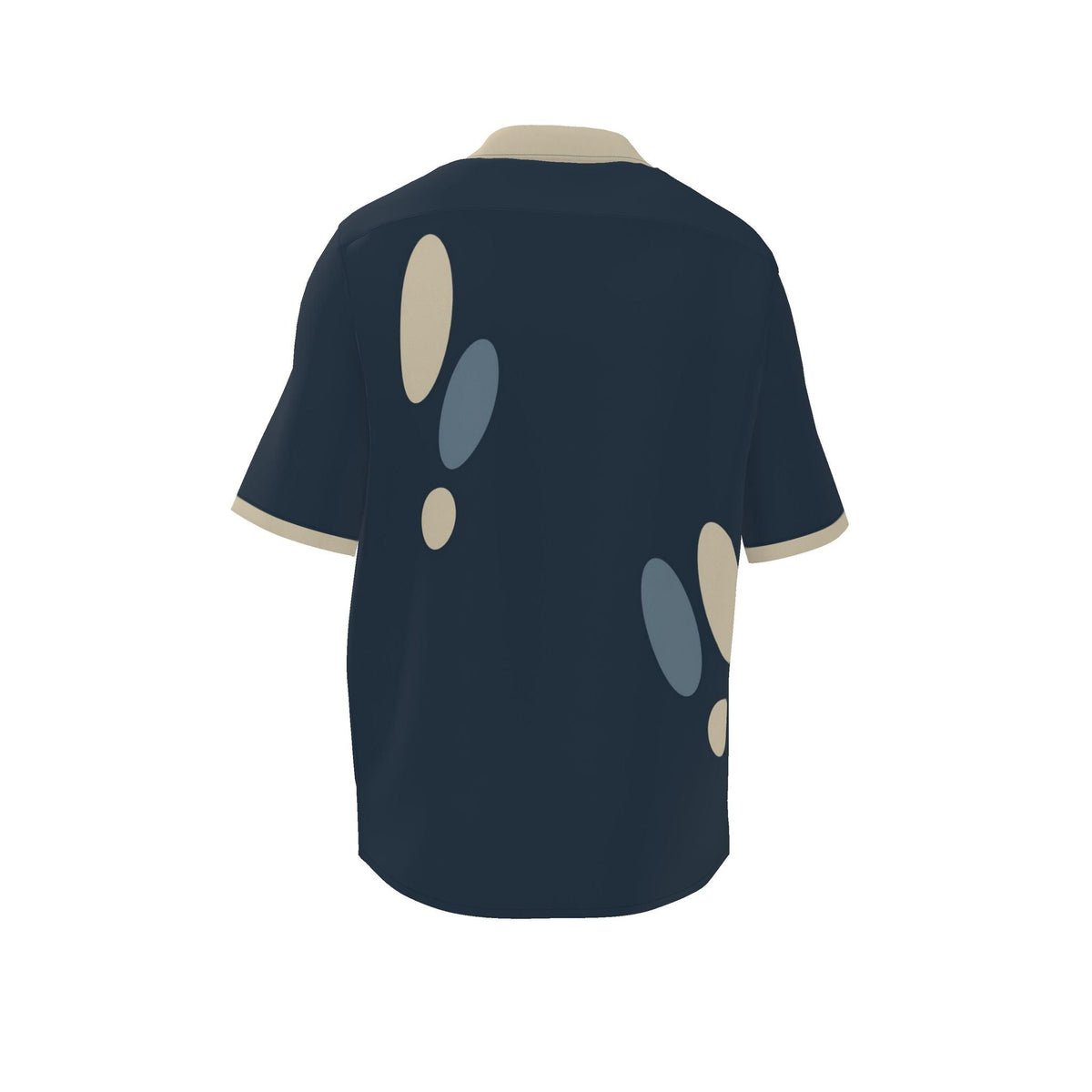 Midnight Champagne: original shirt back garment view.