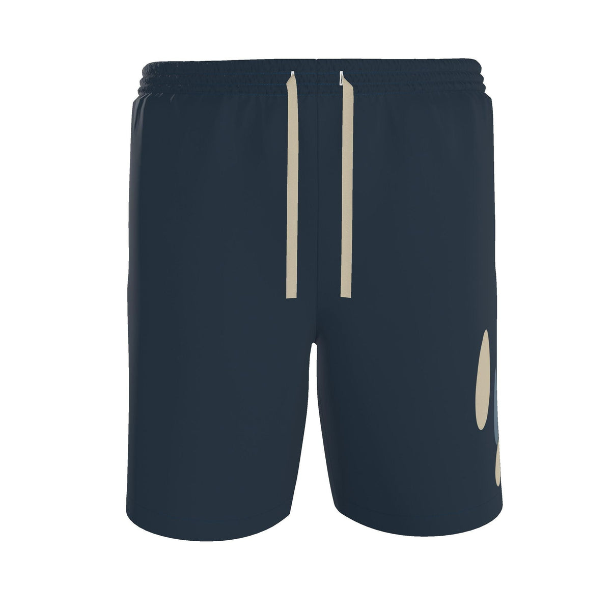 Midnight Champagne: original shorts front garment view.