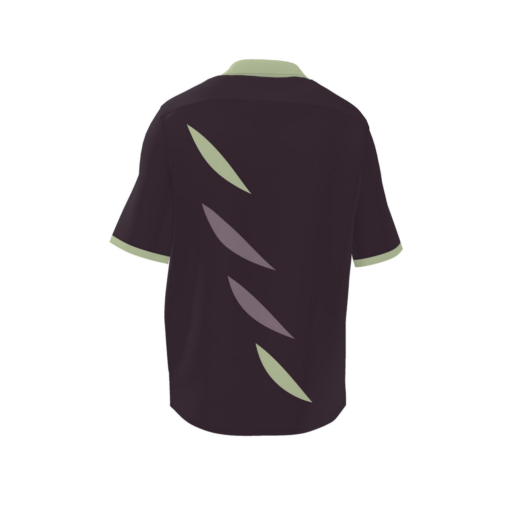 Black Cherry Pistachio: original shirt back garment view.