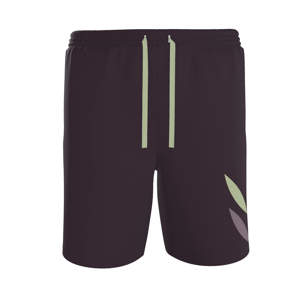 Black Cherry Pistachio: original shorts front garment view.