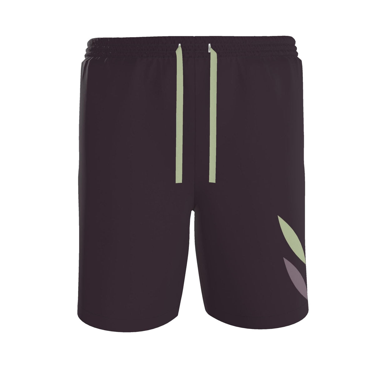 Black Cherry Pistachio: original shorts front garment view.