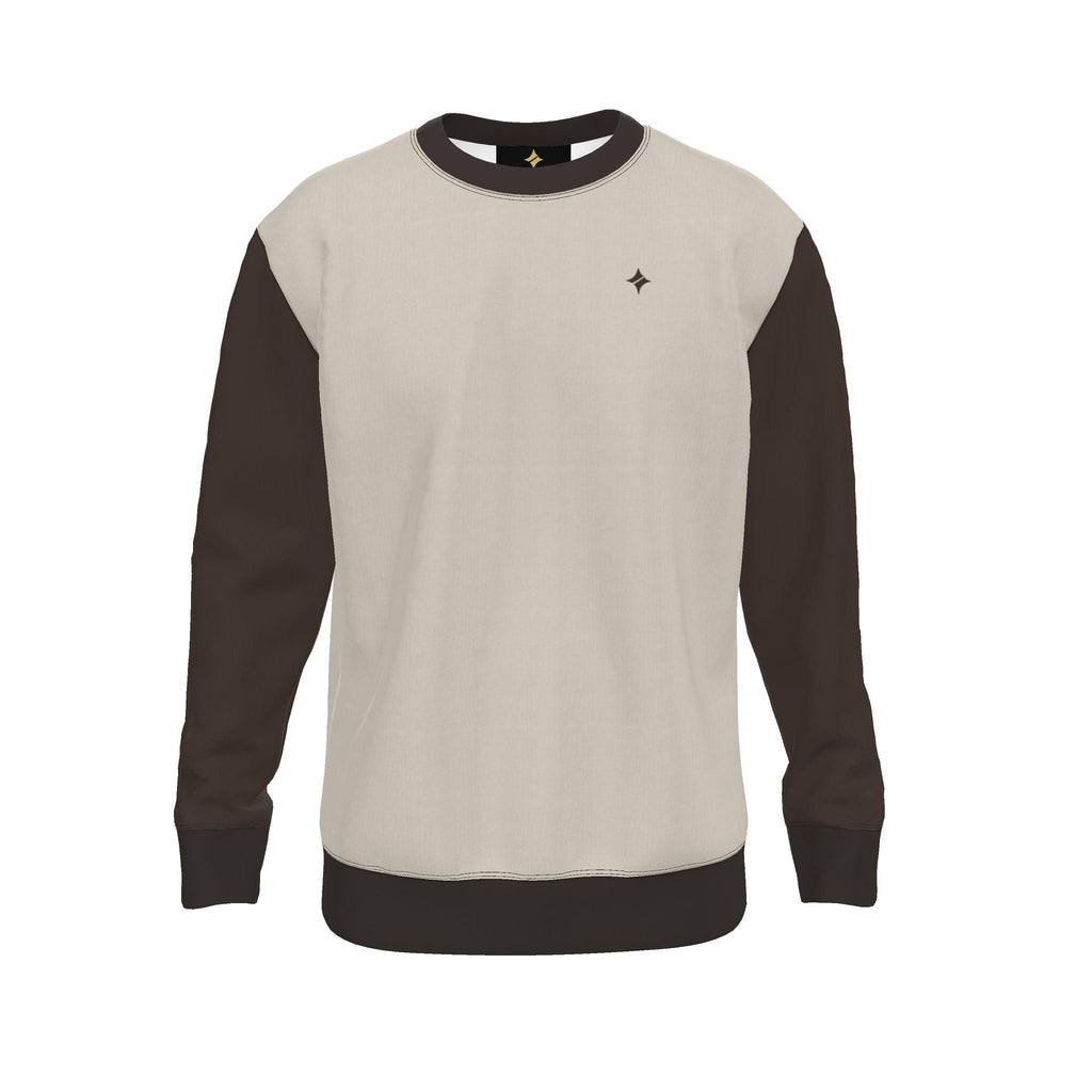 Oyster Espresso Men's Luxury Nero Ponte Sweatshirt