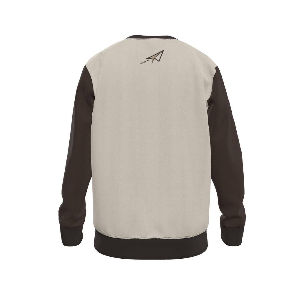 Oyster Espresso Men's Luxury Nero Ponte Sweatshirt