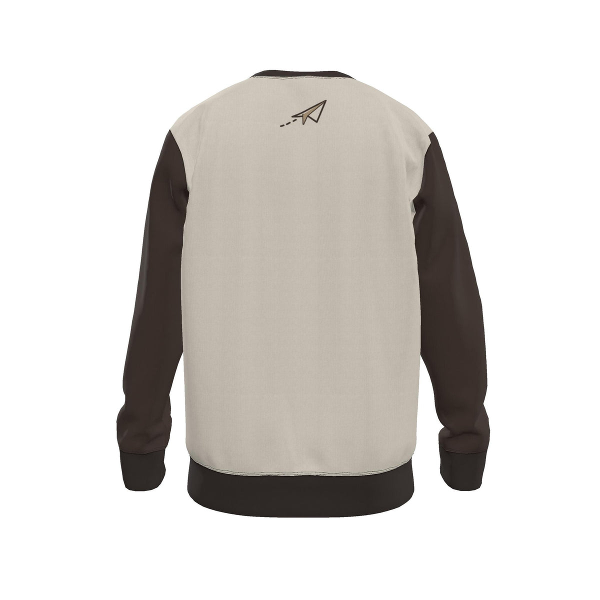 Oyster Espresso Men's Luxury Nero Ponte Sweatshirt