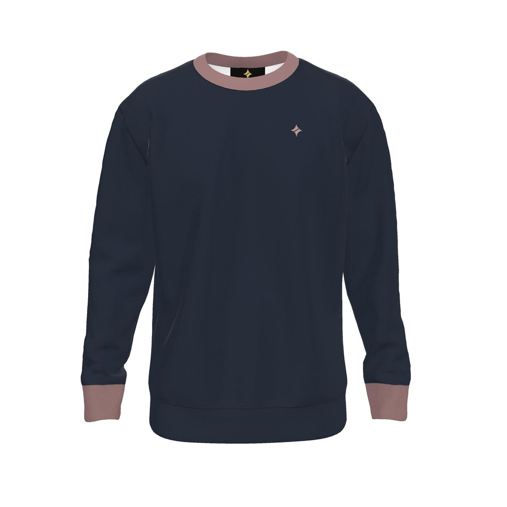 Ink Rosewood Men's Luxury Nero Ponte Sweatshirt