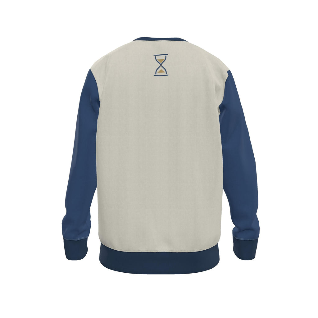 Pearl Cobalt Men's Luxury Nero Ponte Sweatshirt