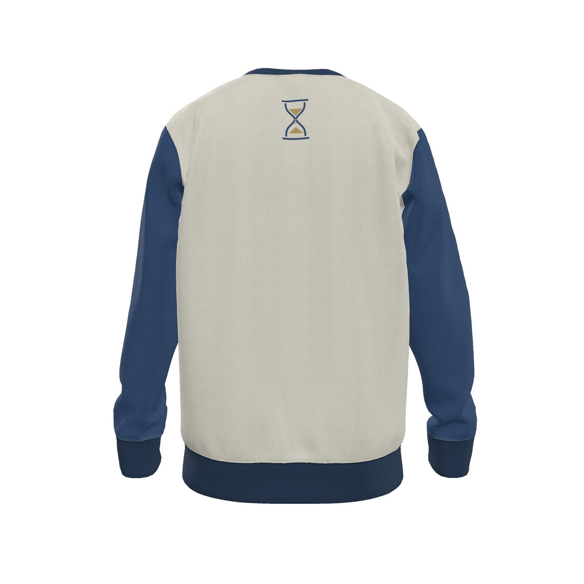 Pearl Cobalt Men's Luxury Nero Ponte Sweatshirt