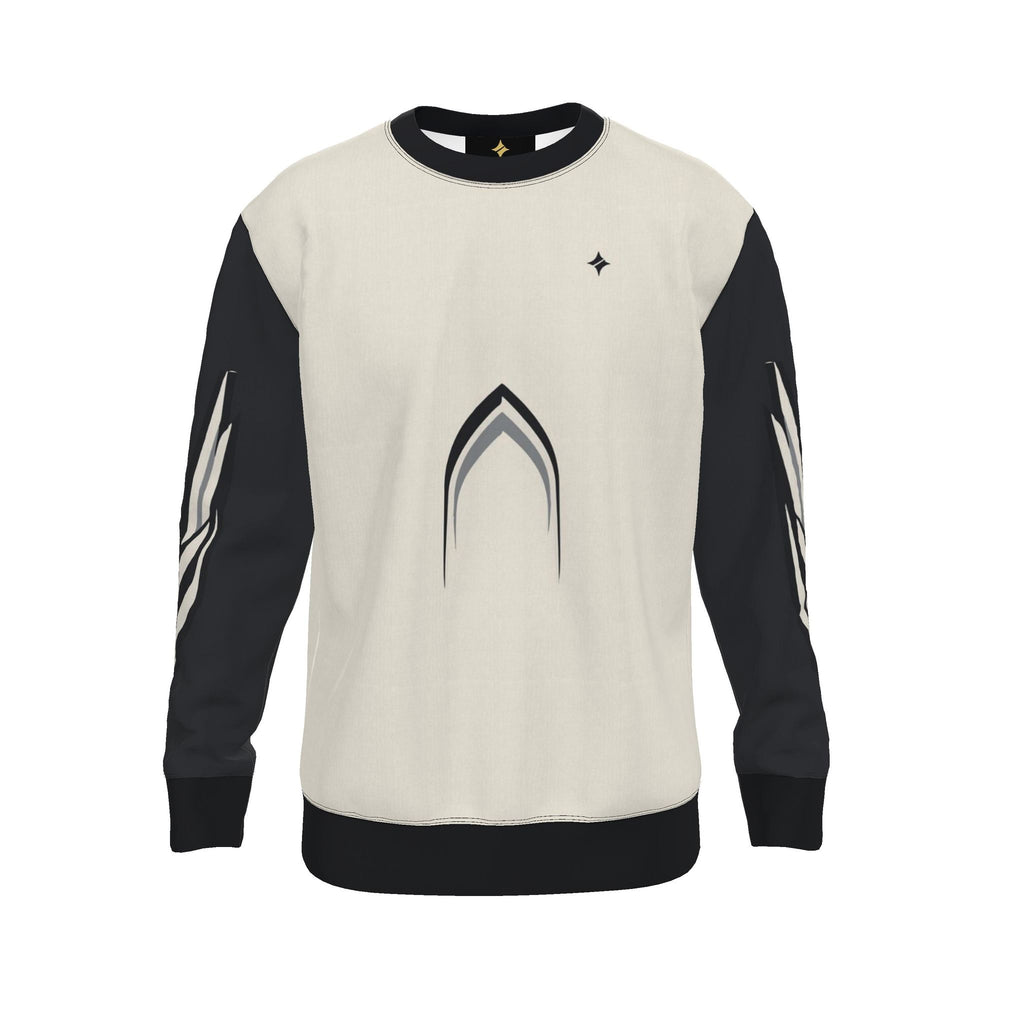 Porcelain Onyx Vault Luxury Nero Ponte Sweatshirt | UNIKCOSA