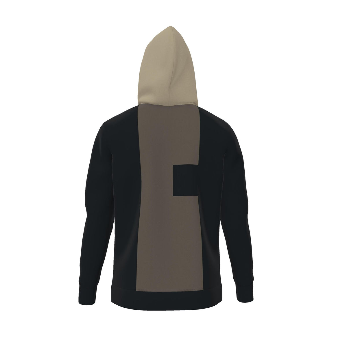 Black Sesame Rail Luxury Nero Ponte Hoodie