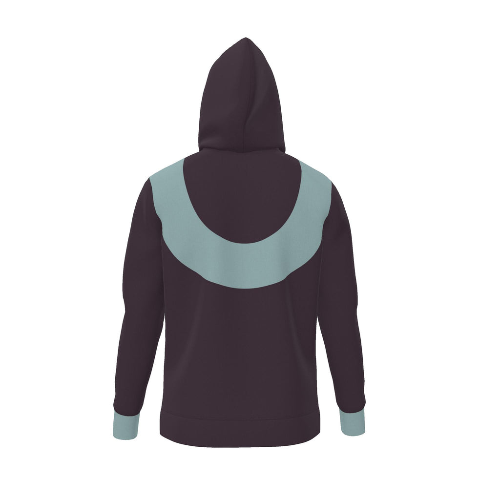 Raisin Iceberg Orbit Luxury Nero Ponte Hoodie