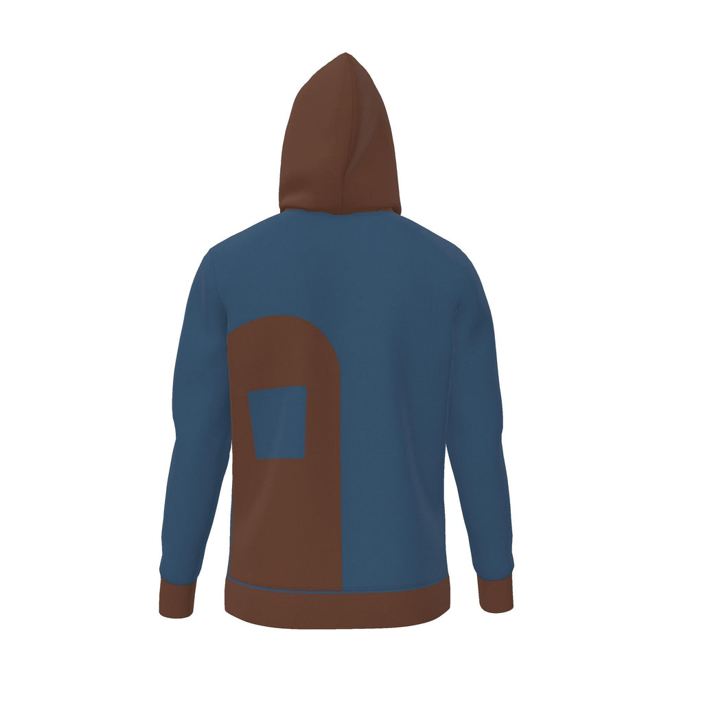 Denim Cocoa Portal Luxury Nero Ponte Hoodie