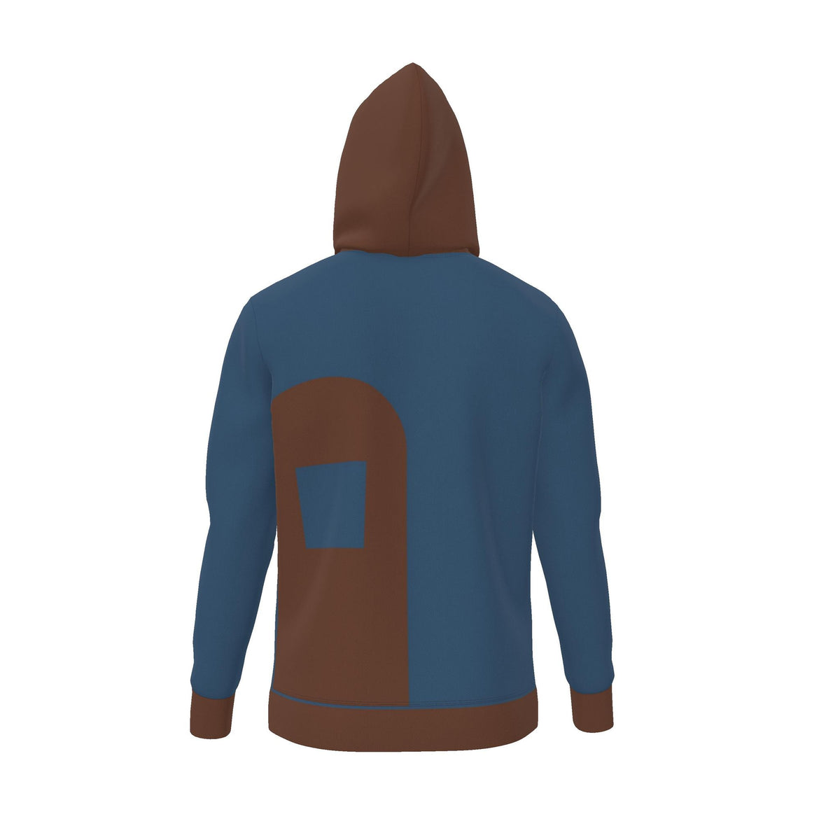 Denim Cocoa Portal Luxury Nero Ponte Hoodie