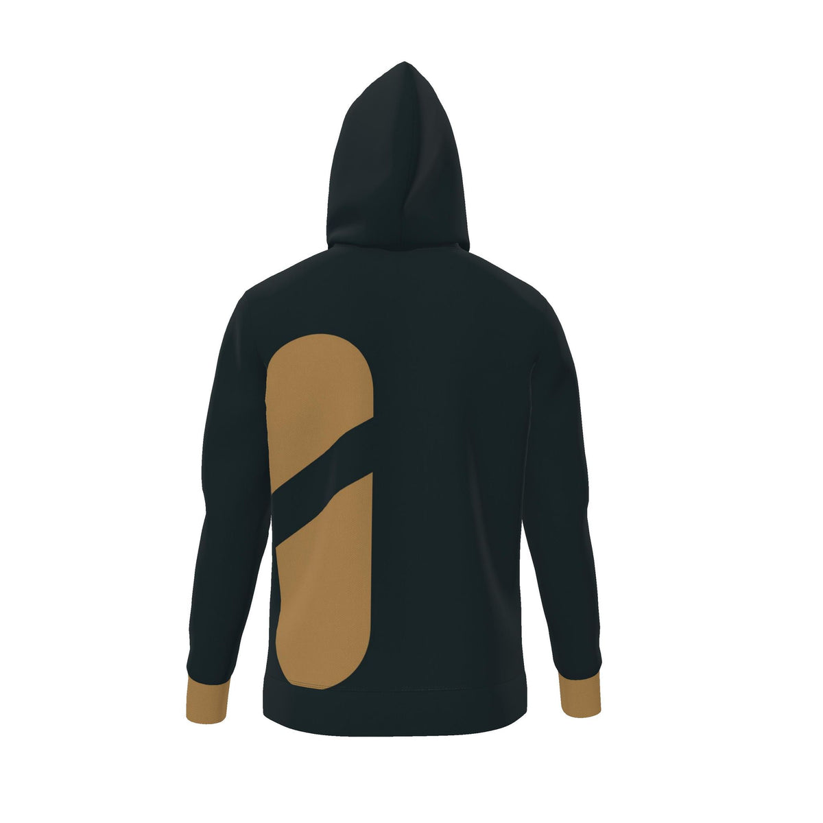 Ink Amber Capsules Luxury Nero Ponte Hoodie