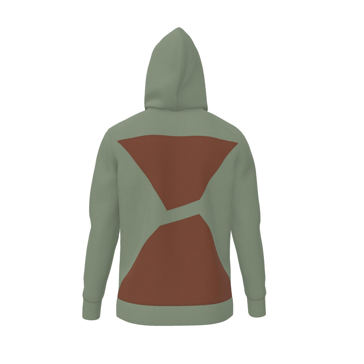 Sage Auburn Hourglass Luxury Nero Ponte Hoodie