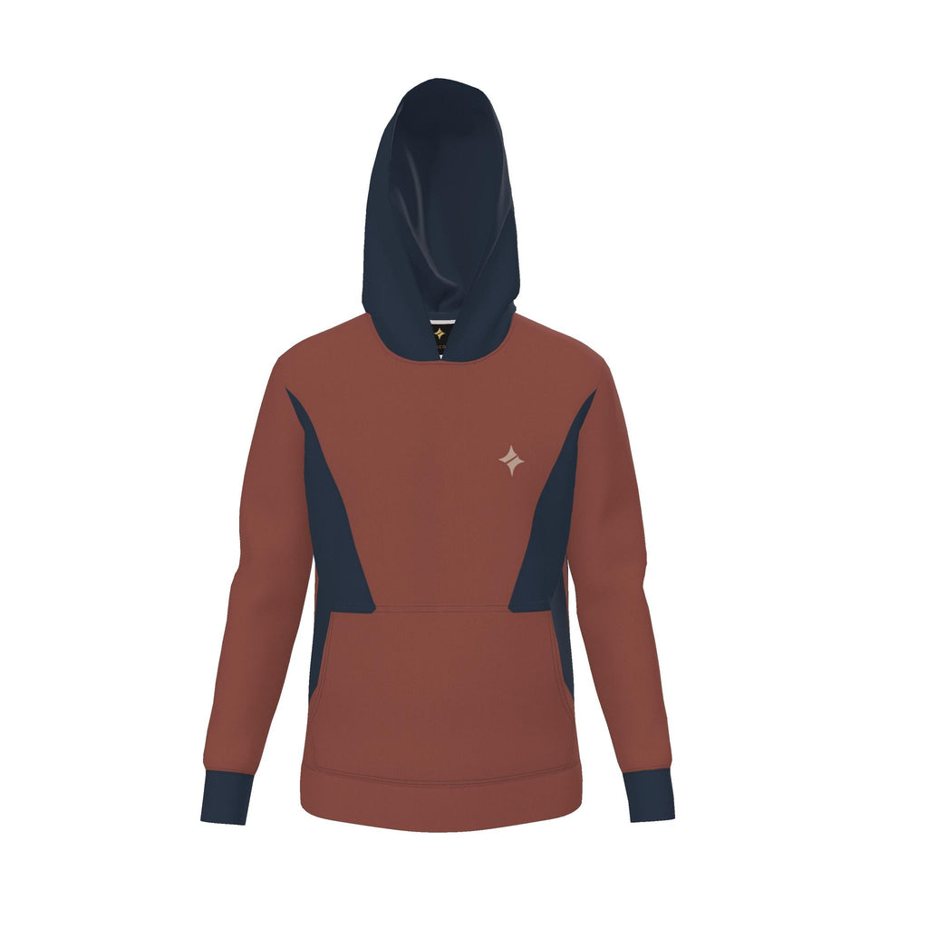 Brick Midnight Bays Luxury Nero Ponte Hoodie