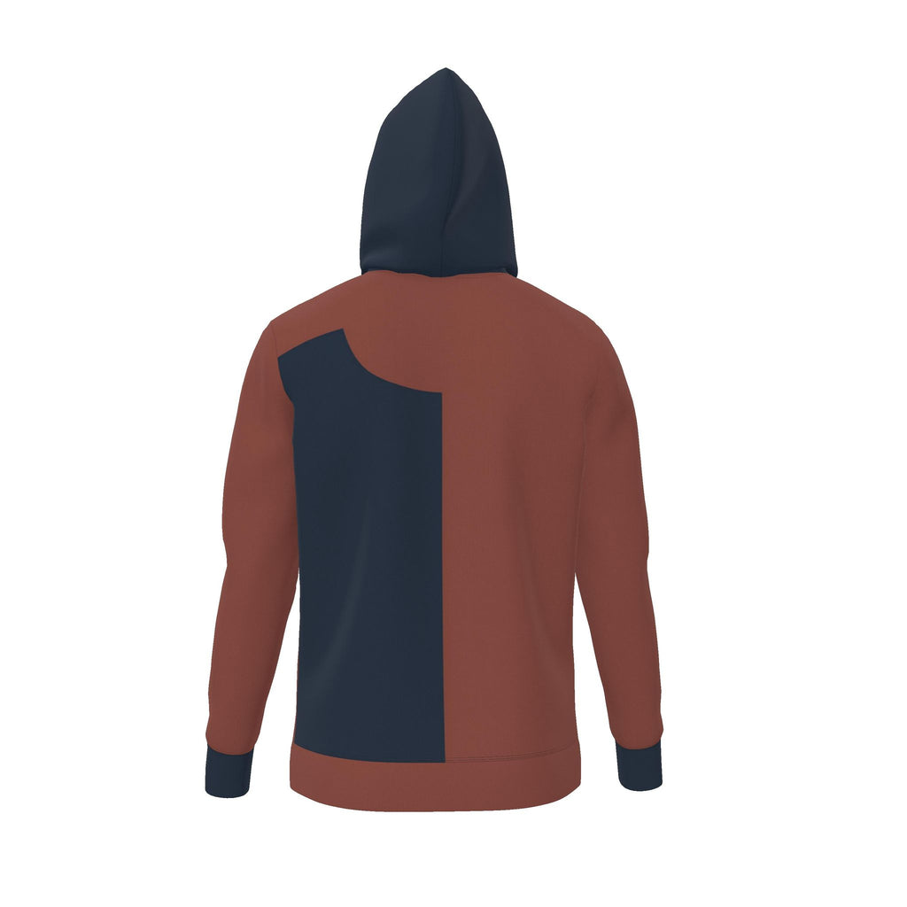 Brick Midnight Bays Luxury Nero Ponte Hoodie