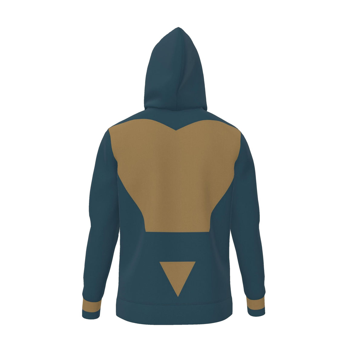 Marine Bronze Tension Luxury Nero Ponte Hoodie