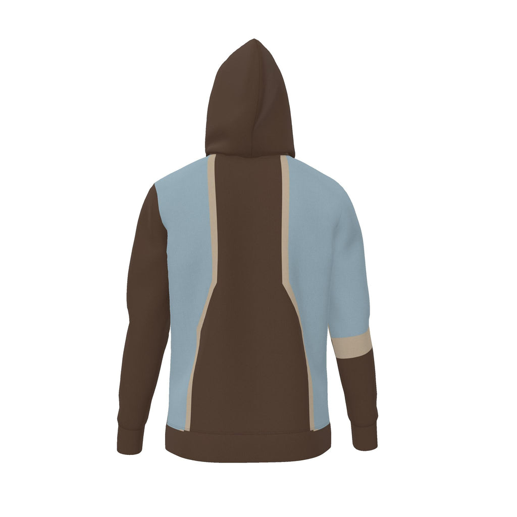 Walnut Glacier Divide Luxury Nero Ponte Hoodie