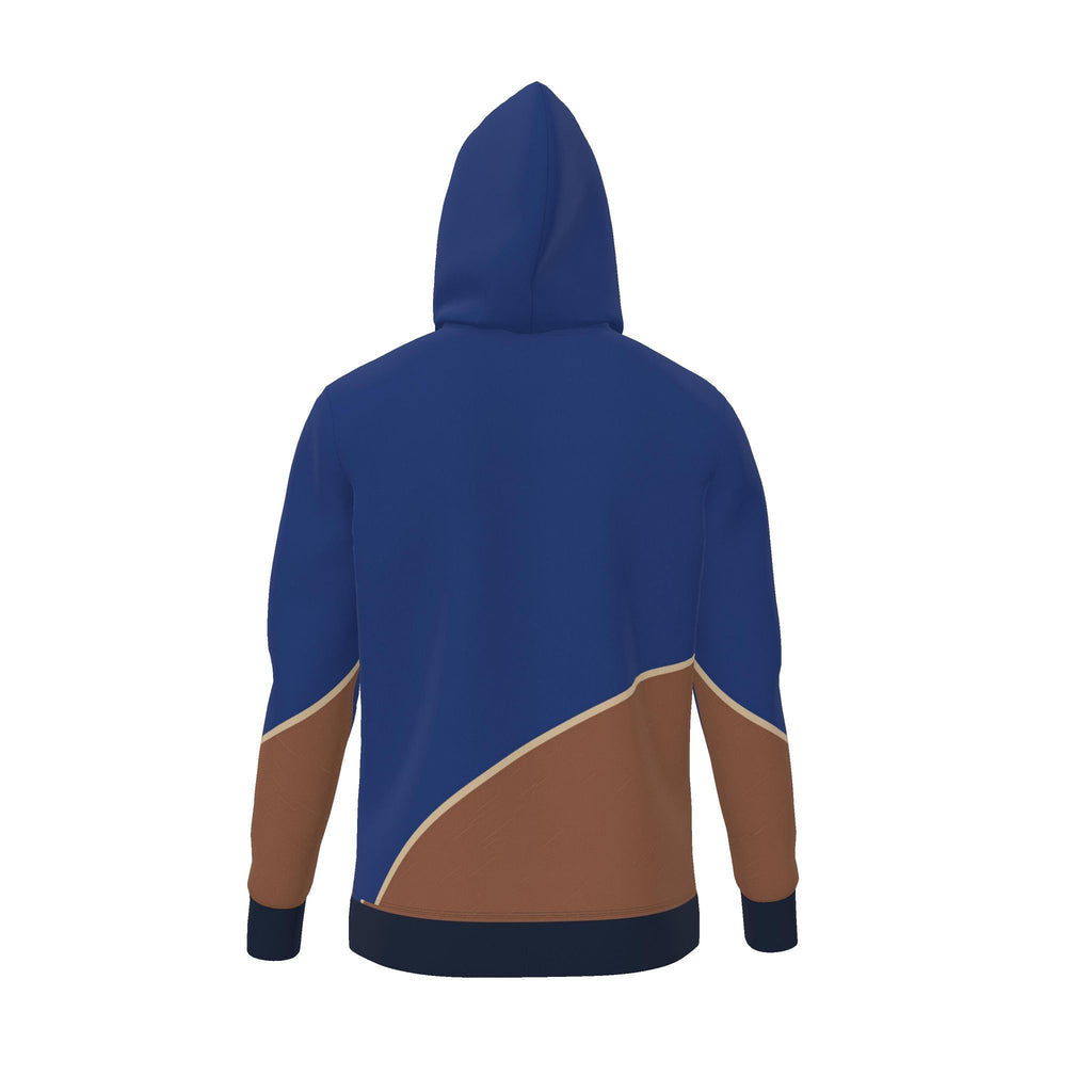 Cobalt Clay Arc Luxury Nero Ponte Hoodie