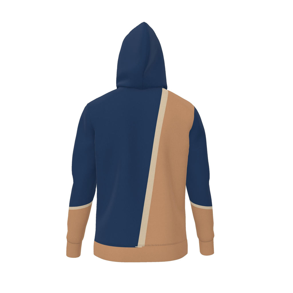 Marine Apricot Oblique Luxury Nero Ponte Hoodie