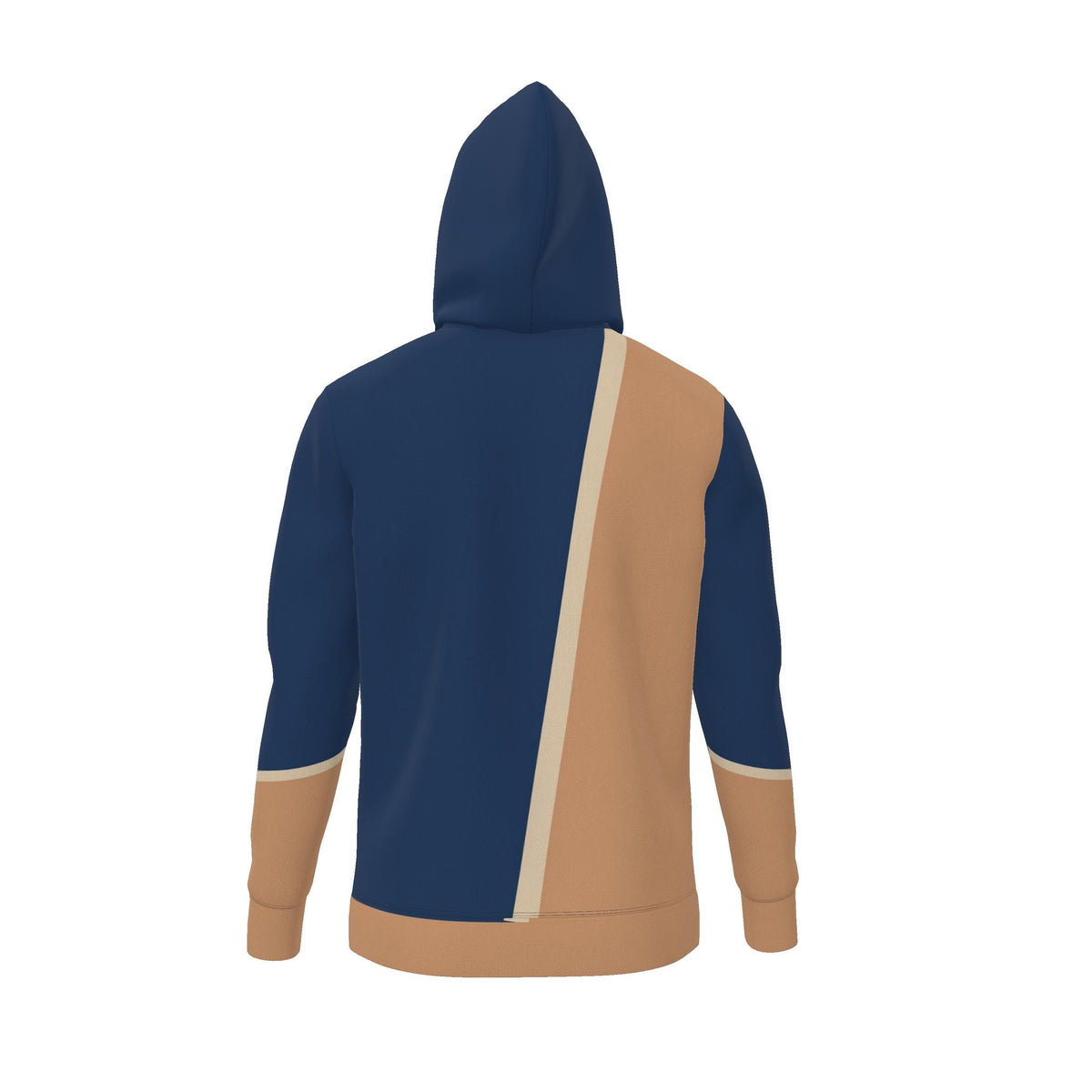 Marine Apricot Oblique Luxury Nero Ponte Hoodie
