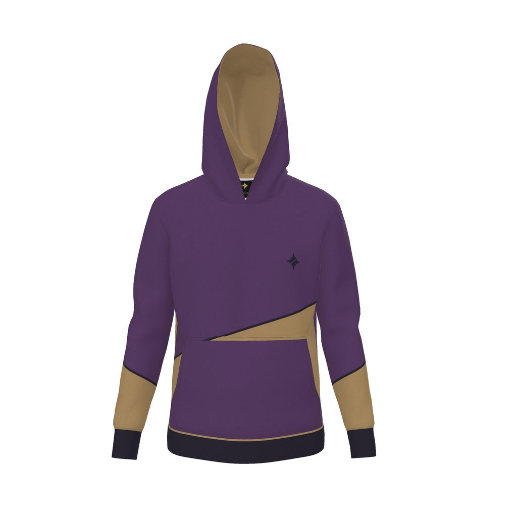 Plum Camel Arc Luxury Nero Ponte Hoodie
