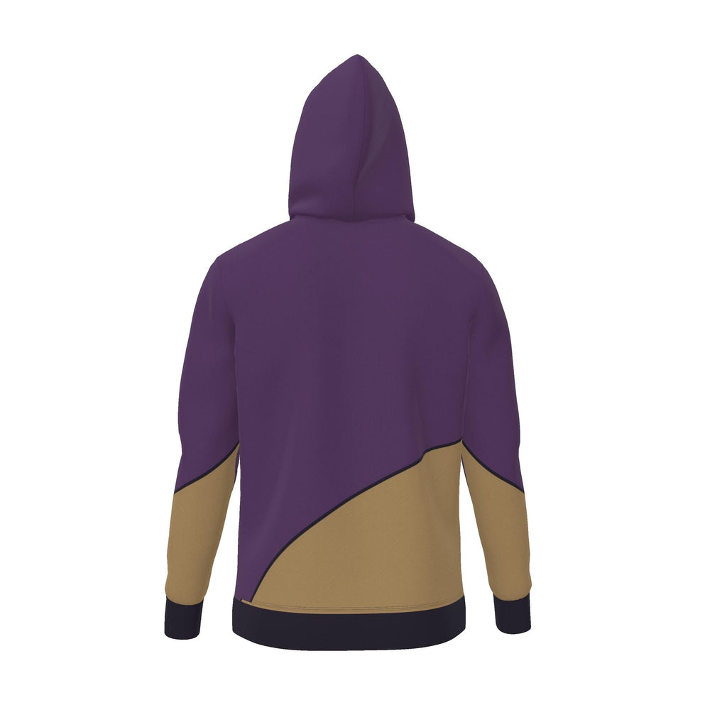 Plum Camel Arc Luxury Nero Ponte Hoodie