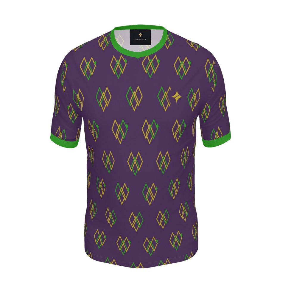 Imperial Lime Luxury V-Neck Cotton T-Shirt