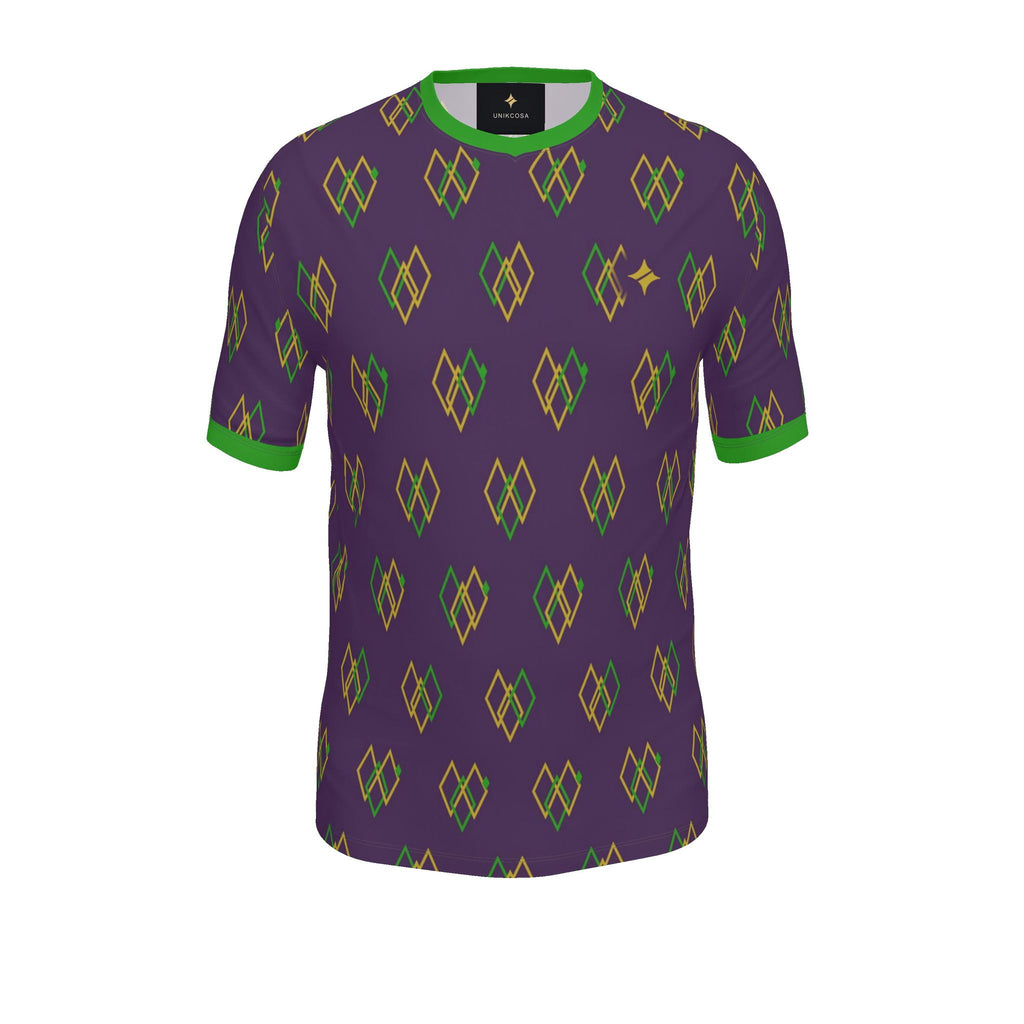 Imperial Lime Luxury V-Neck Cotton T-Shirt