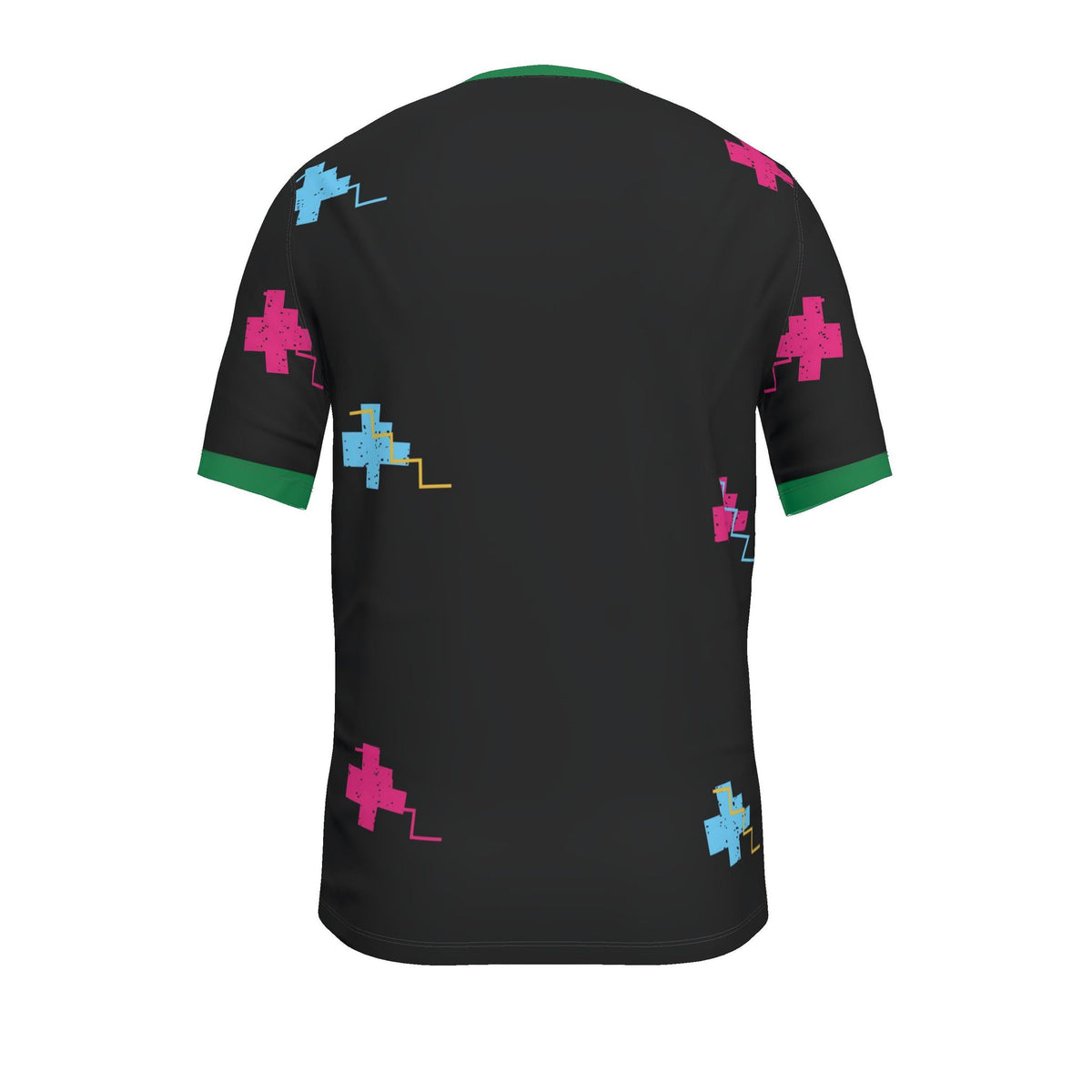 Chromatic Onyx Luxury V-Neck Cotton T-Shirt