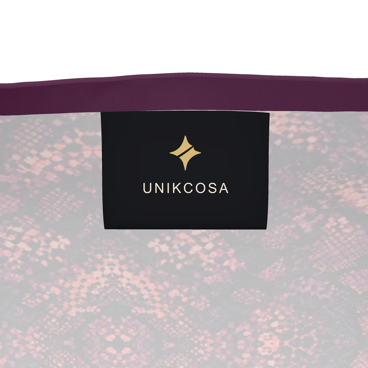 Coral Aubergine Night Luxury V-Neck Cotton T-Shirt