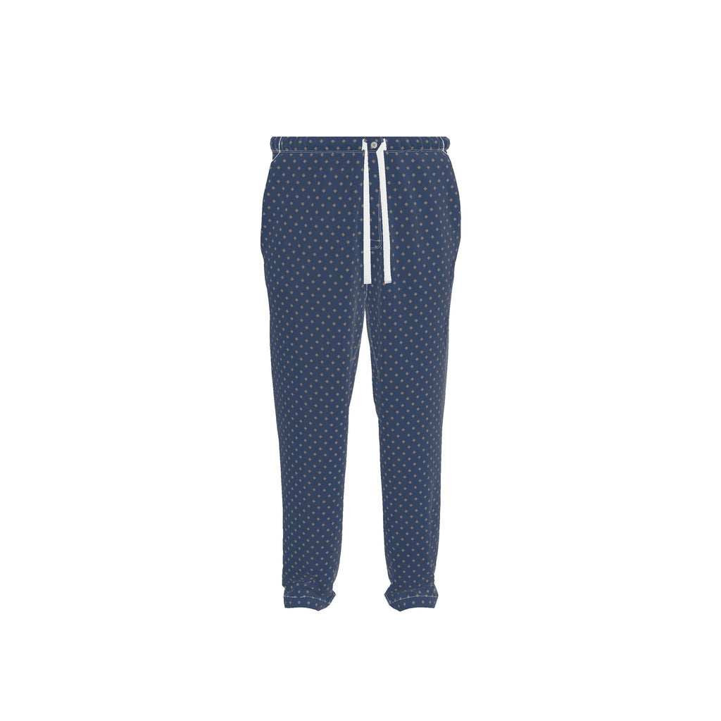 Midnight Dhaka Luxury Pajama Trousers — original supplier front view