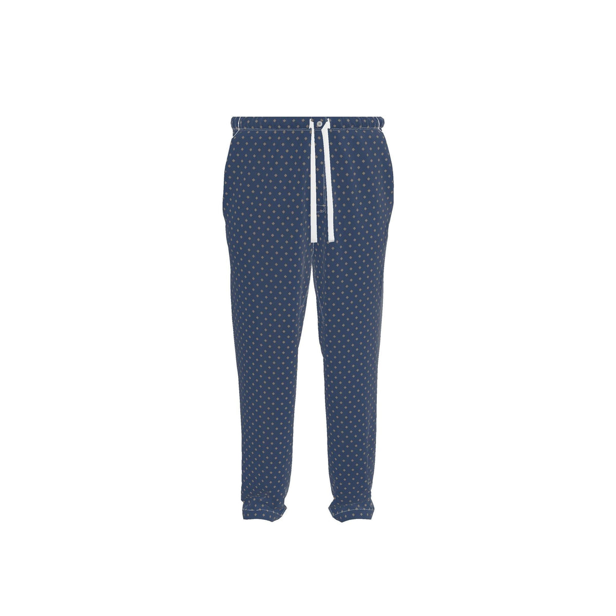 Midnight Dhaka Luxury Pajama Trousers — original supplier front view