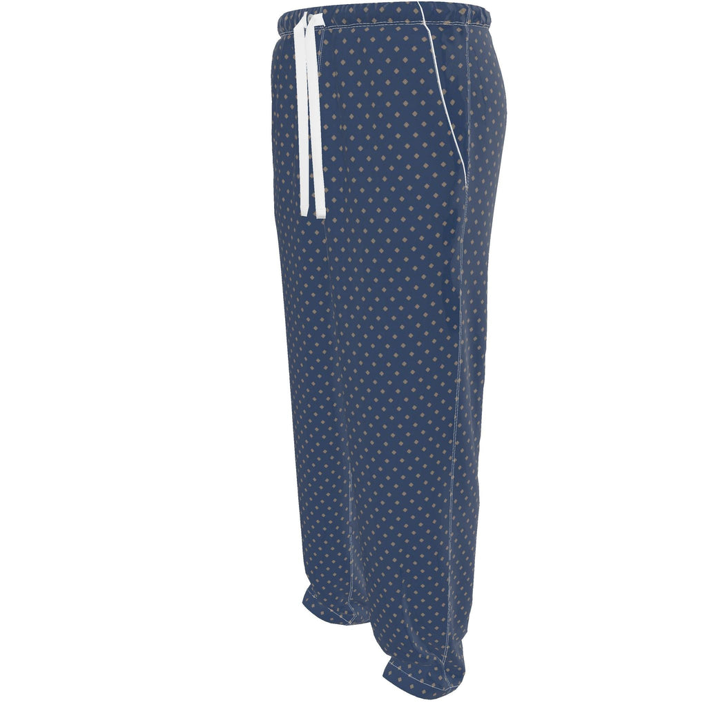 Midnight Dhaka Luxury Pajama Trousers — original supplier side view