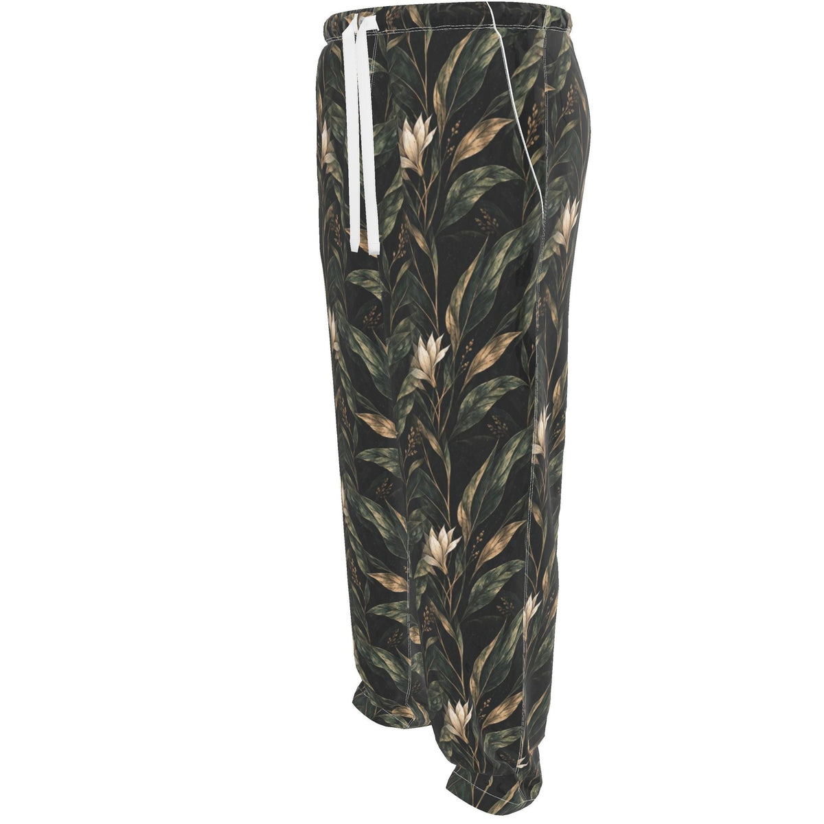 Obsidian Botanic Luxury Pajama Trousers — original supplier side view