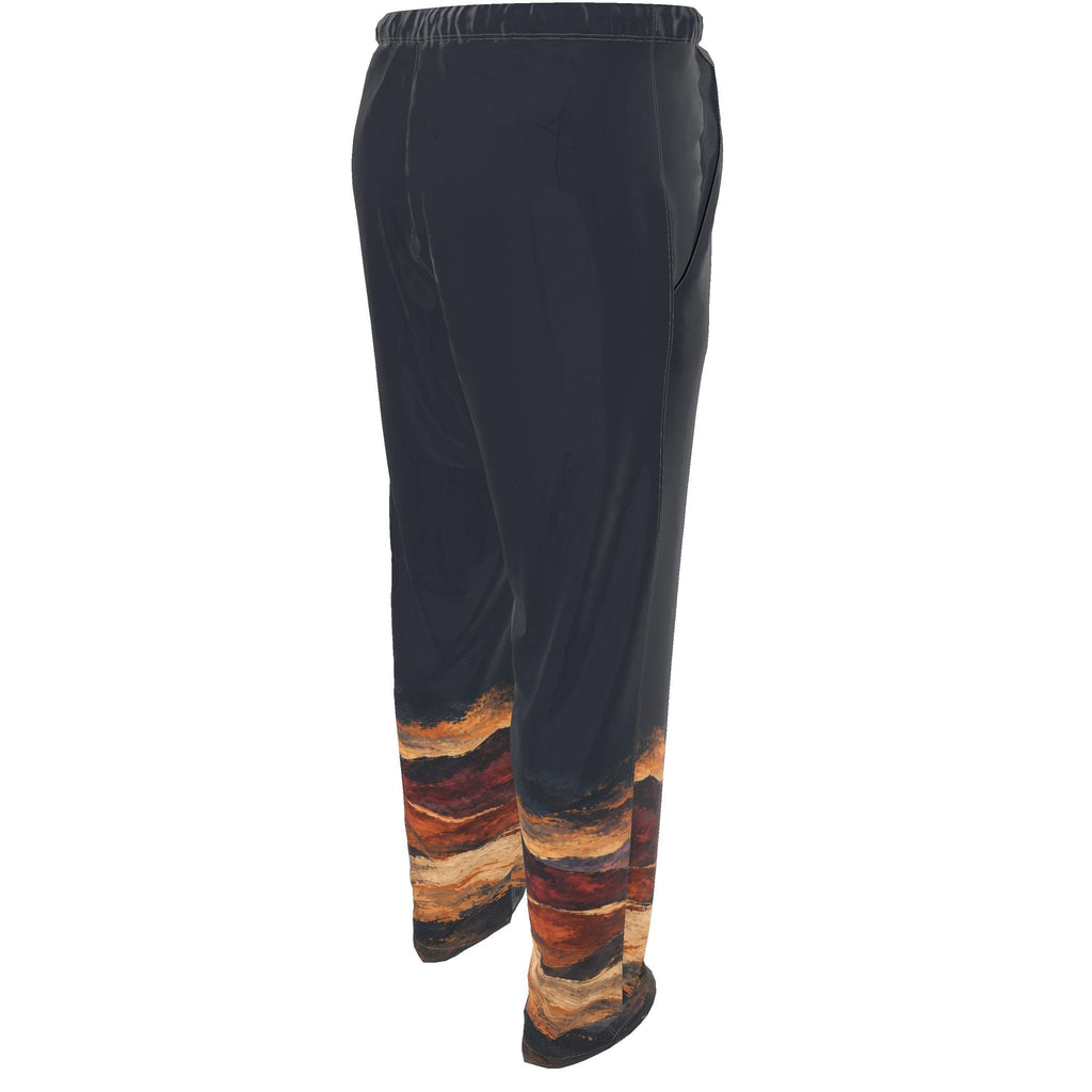 Saffron Horizon Luxury Pajama Trousers — original supplier rear angle view