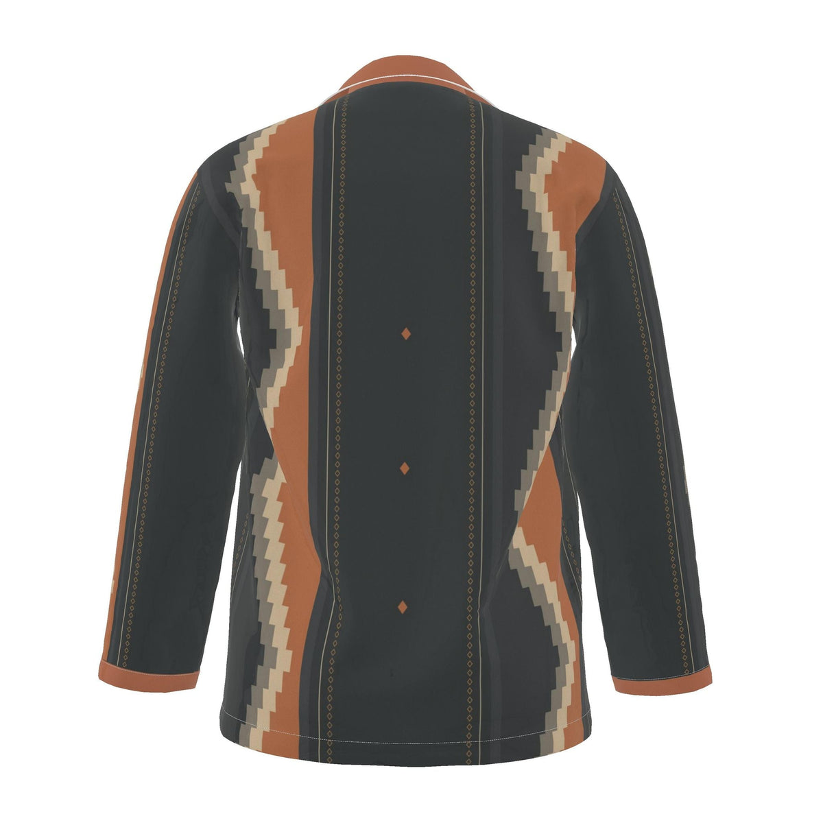 Lunar Kilim Luxury Pajama Shirt — original supplier back view