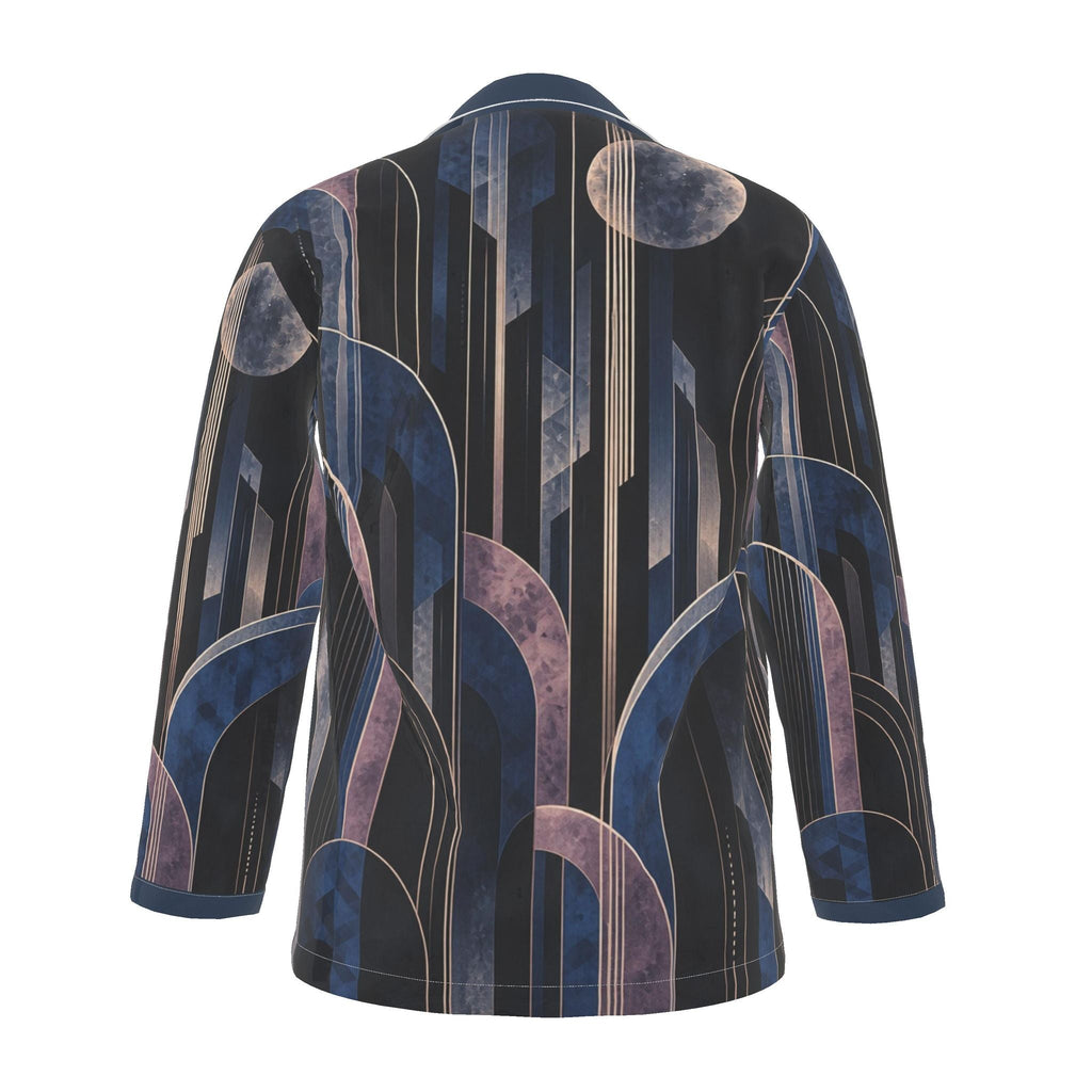 Nocturne Arcade Luxury Pajama Shirt — original supplier back view